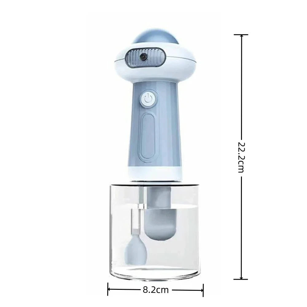 Automatic Pet Soap Dispenser – USB Rechargeable Foam Shampoo Sprayer for Dogs & Cats