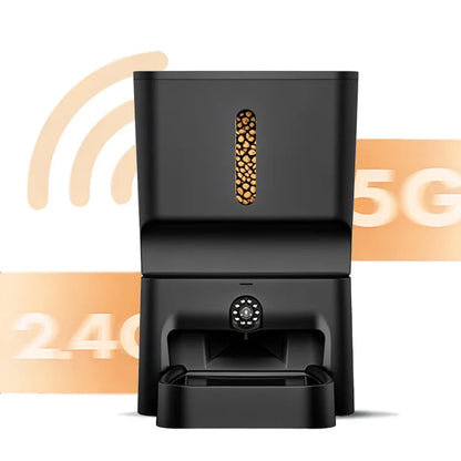 Smart 4L Cat Feeder with 2.4G WiFi & HD Camera – Control & Watch Anywher